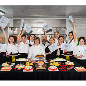 A professional rider on a horse